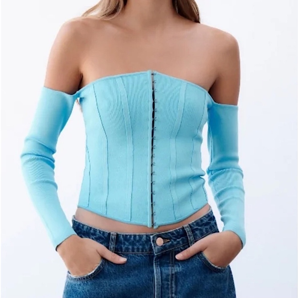 Zara Blue Corset